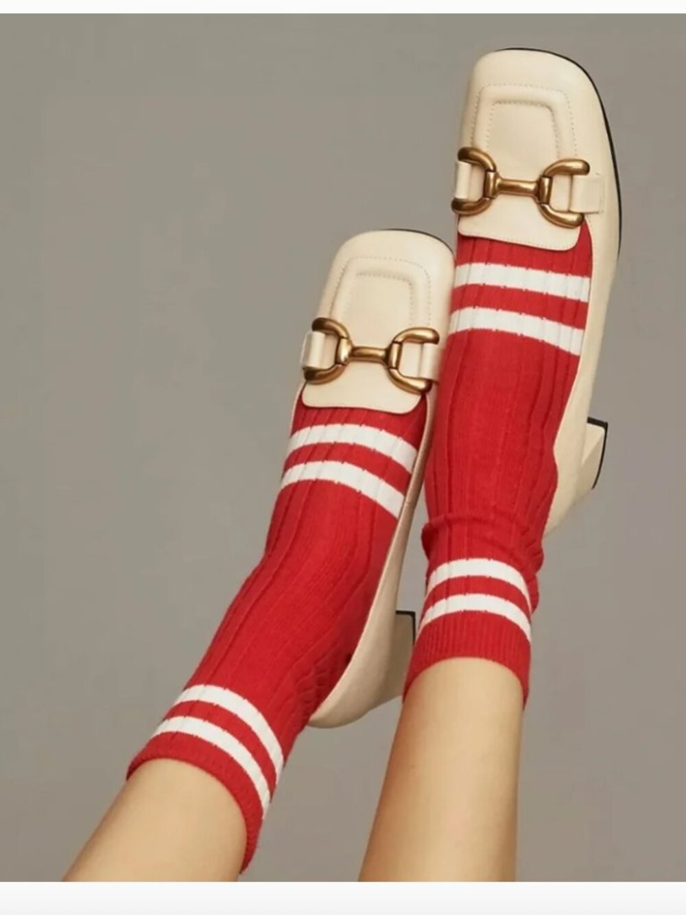 Bibi Lou Anthropologie Valencia Heel Off White